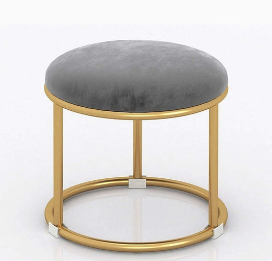 1 seater ottoman stool with metal legs Home Virsa