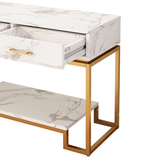 Console Table Entryway Table Hallway Table Double Shelf