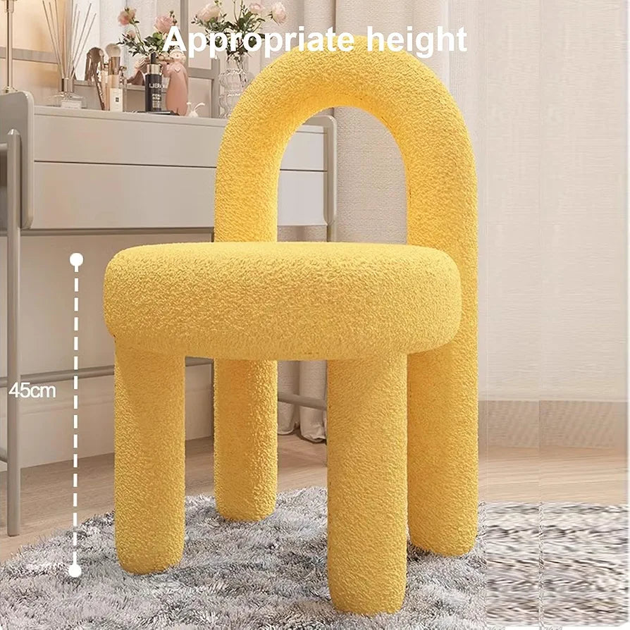 Faw vanity chair