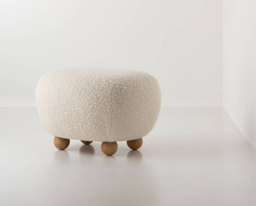 High-Quality Bear-Shaped Ottoman Stool |