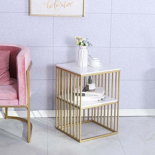 Coffee table/side table/ nesting table with metal stand for home, living room