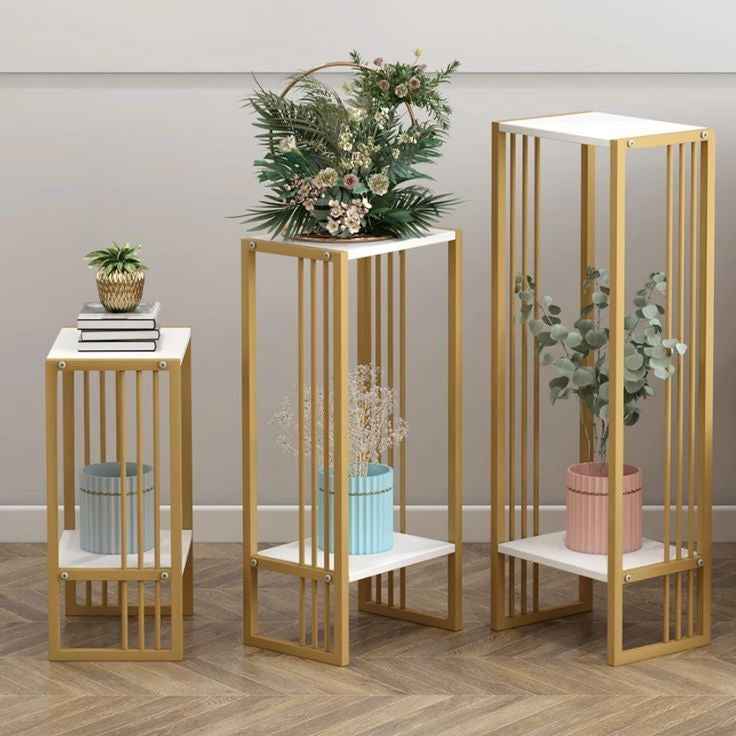 3 pcs set side table/ nesting table with metal stand for home, living room