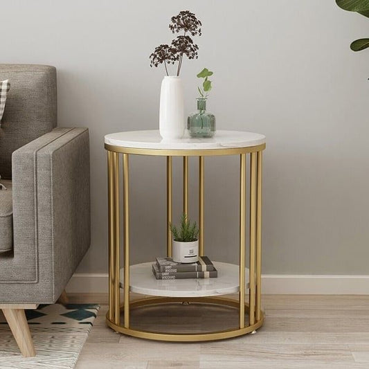 Coffee table/side table/ nesting table with metal stand for home, living room