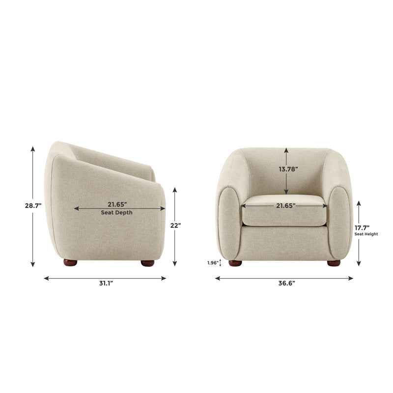 Bykel accent chair set of -2