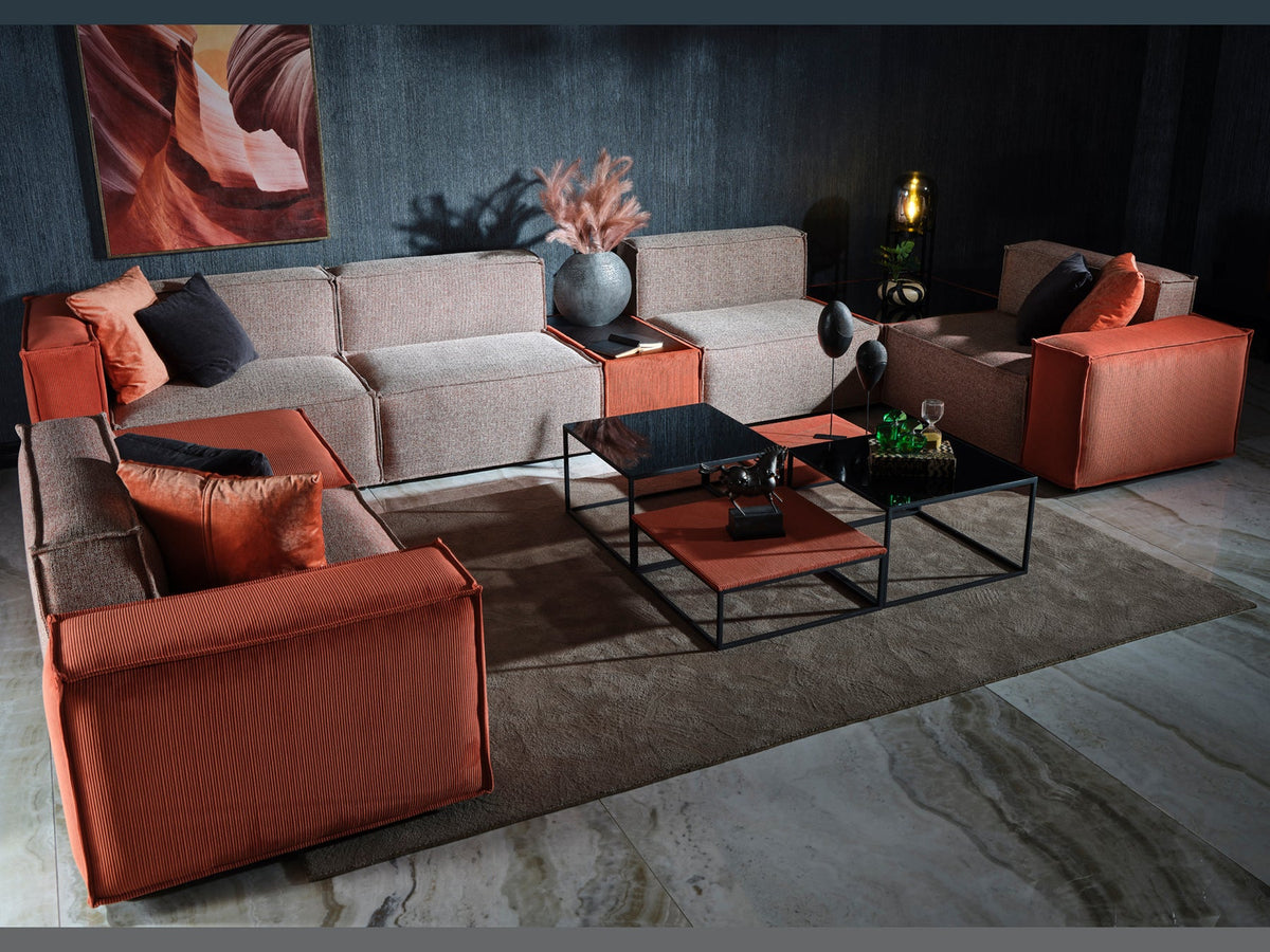 Virsa Amoura L-Shape Sofa