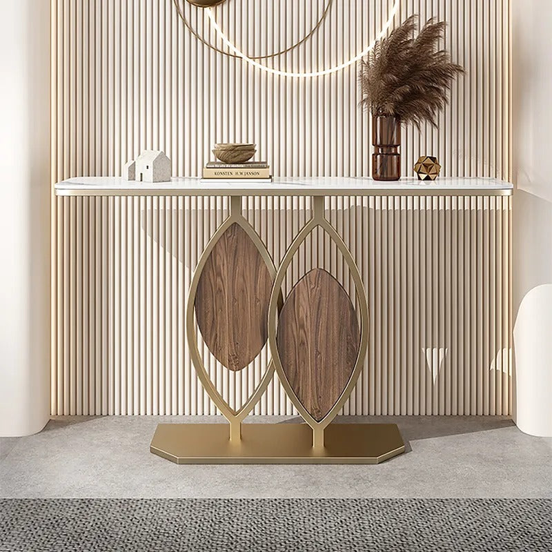Mock Living Lounge Bedroom LED Entryway Wall Console Table