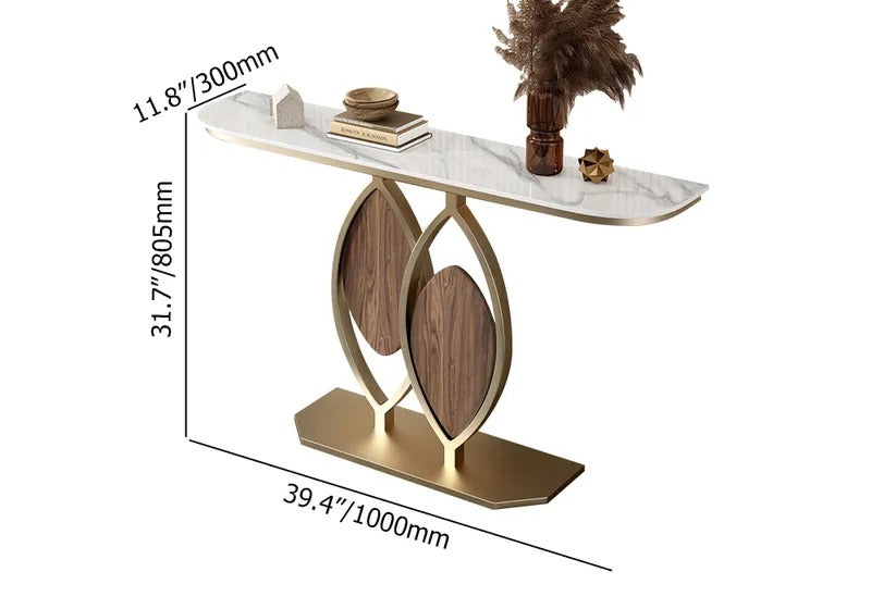 Mock Living Lounge Bedroom LED Entryway Wall Console Table