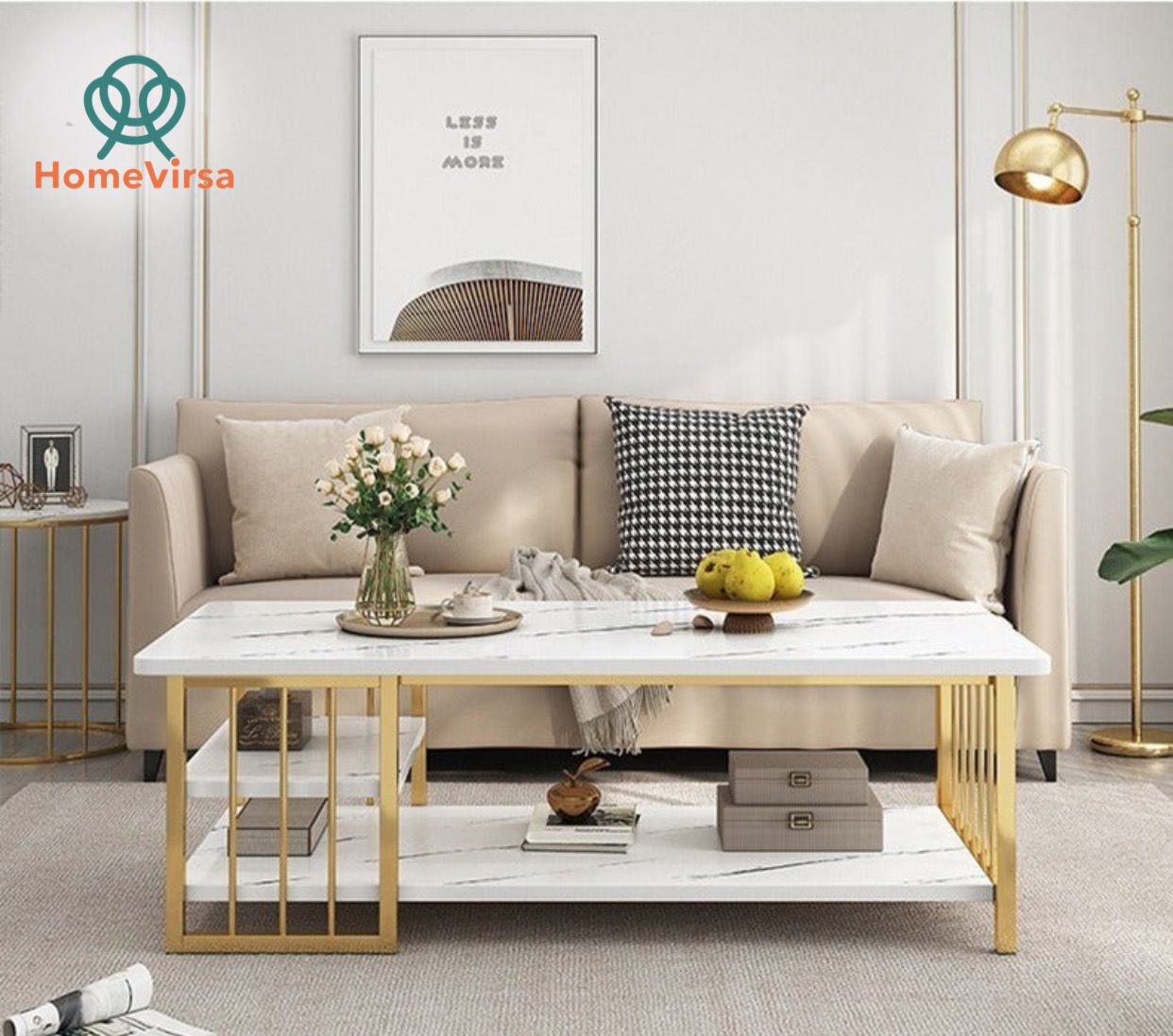 3-Layer Center Table for Living Room