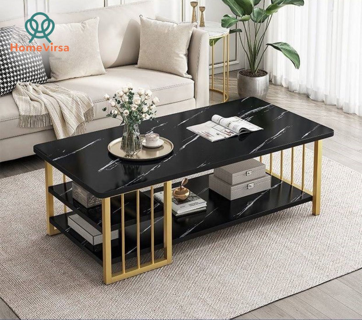 3-Layer Center Table for Living Room