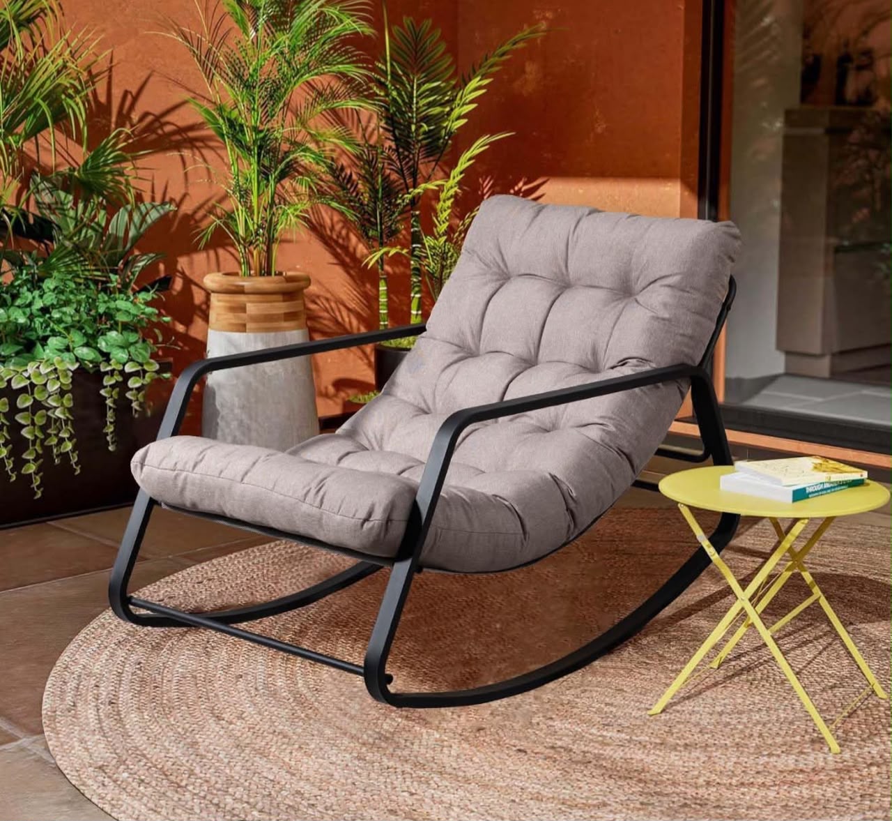Virsa Tufted Rocking Chair