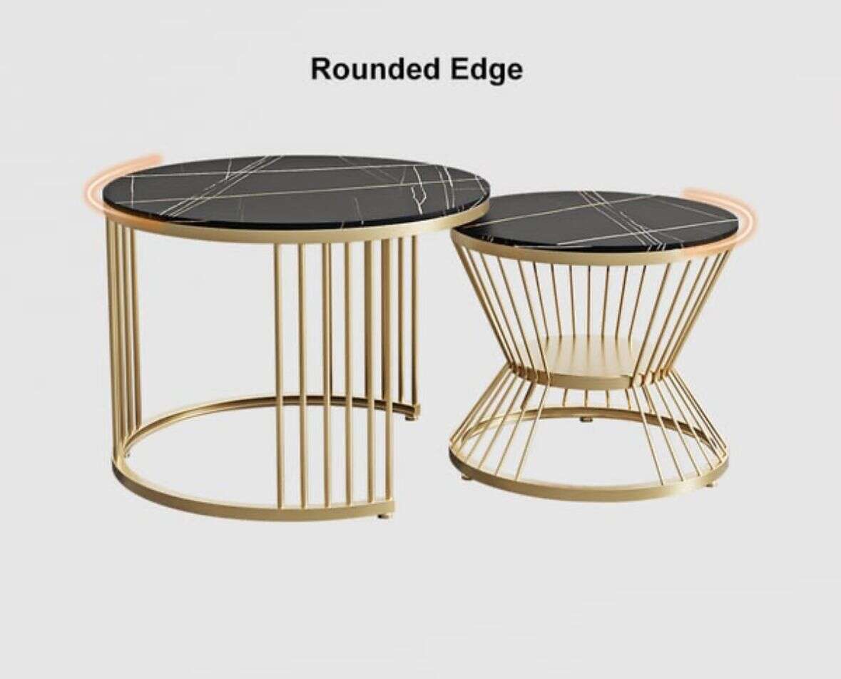 Modern Center Table Set for Living Room Home Virsa