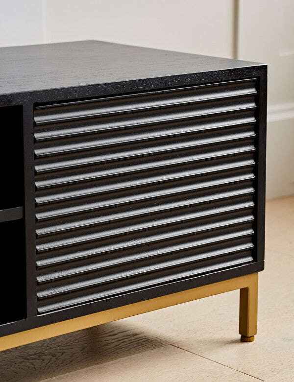 Osaka black led console