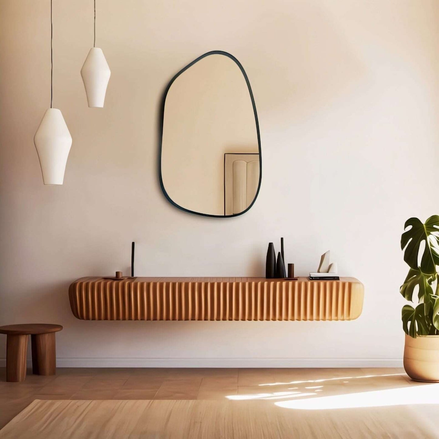 Pebble Mirror Home Virsa