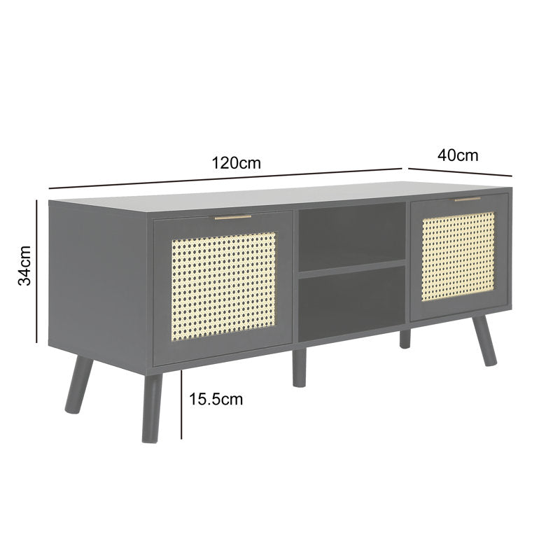Crave rattan tv rack