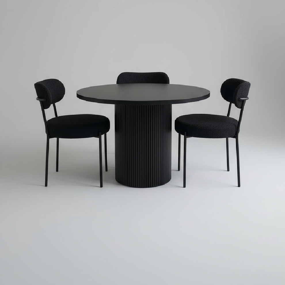 Artina Dining Table Black
