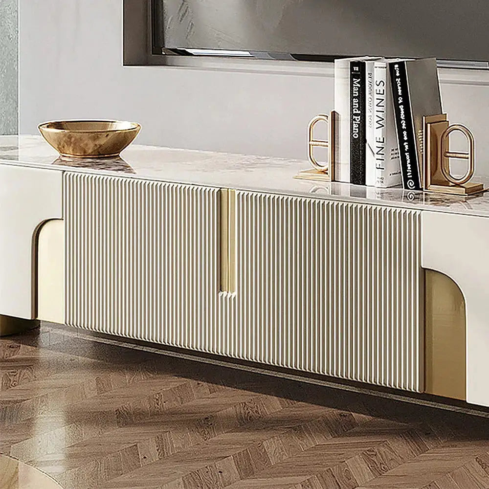 rock modern media console Home Virsa