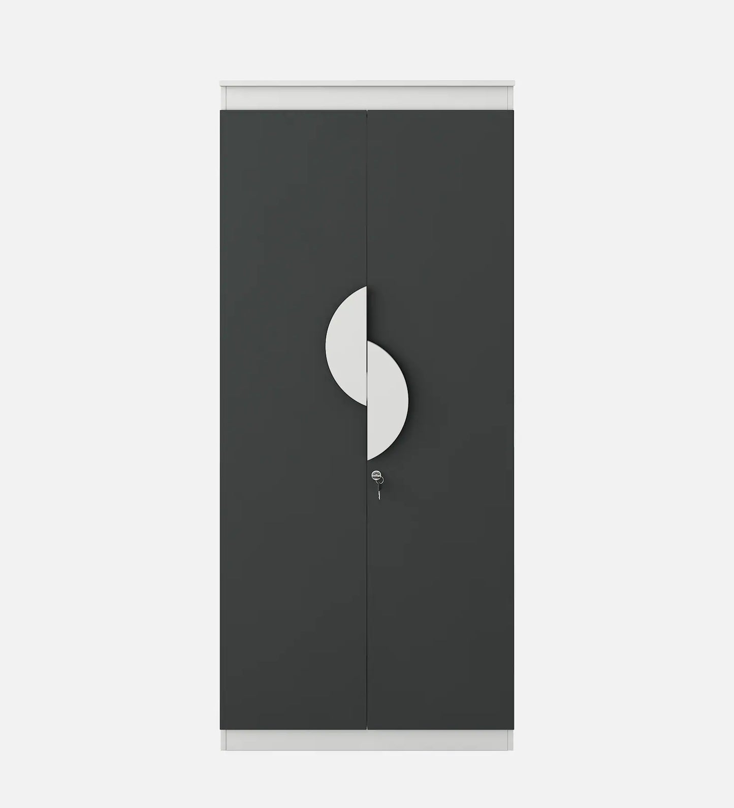 Wardrobe Multi-Section Wooden Cabinet with Smooth Closet Doors