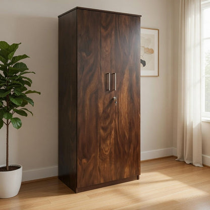 Wardrobe Large Wooden Almirah with Multiple Storage Sections