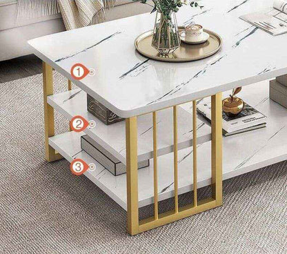 3-Layer Center Table  for Living Room