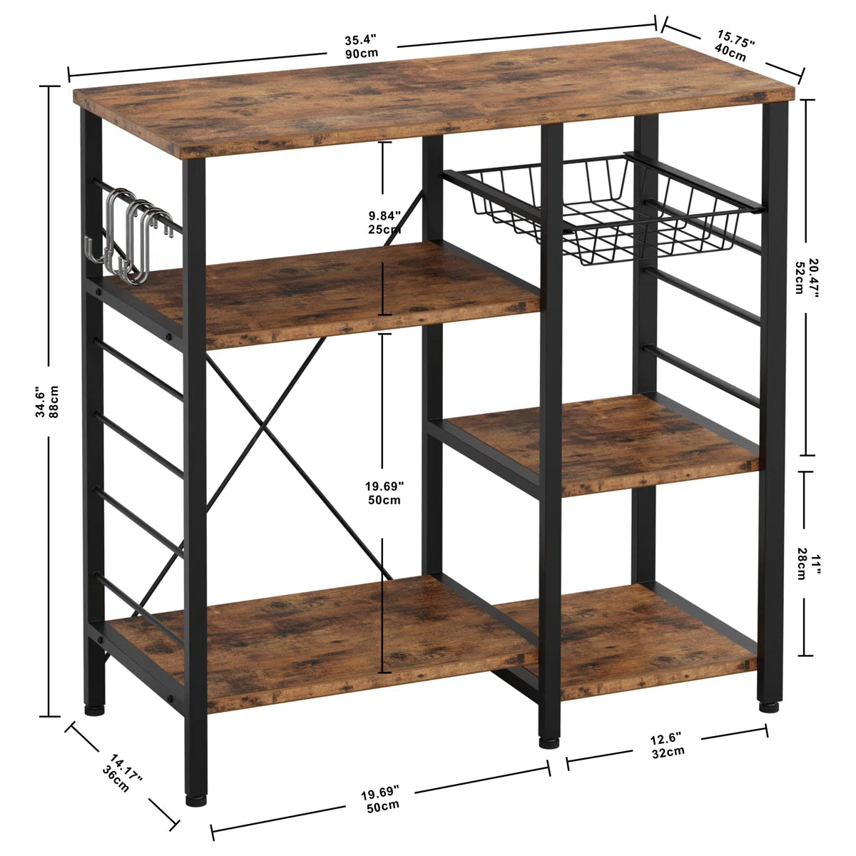 Regal Kitchen Rack