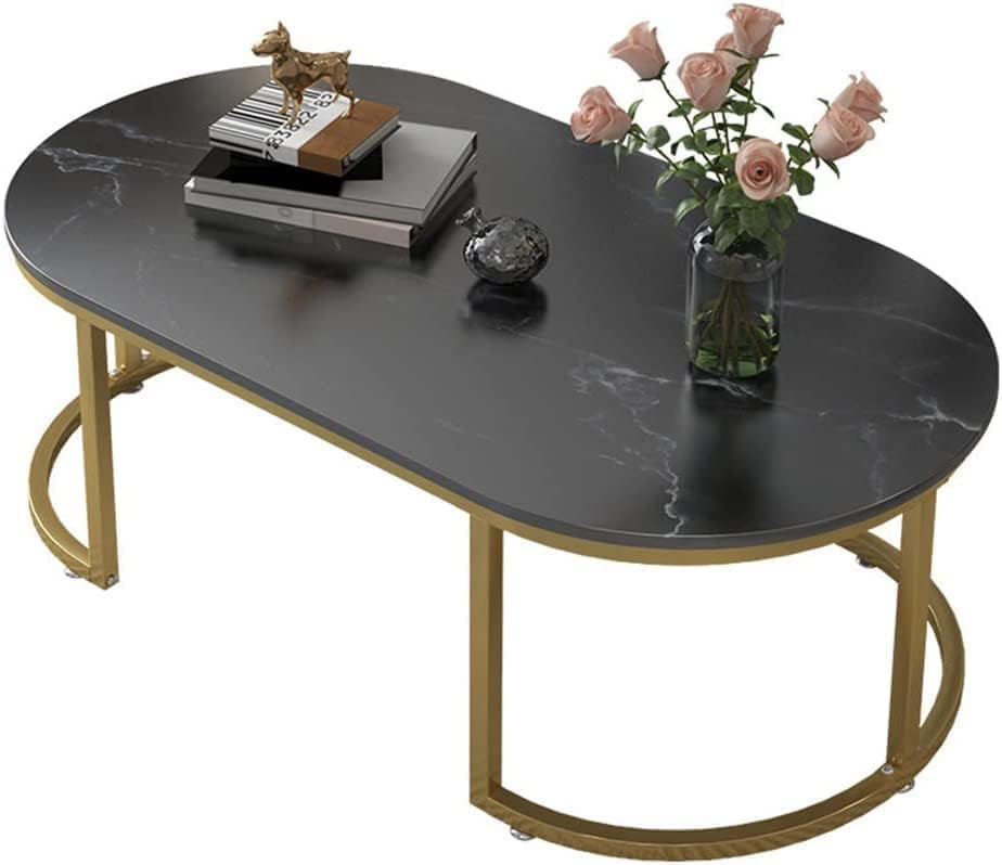 Modern Oval  Luxury Center  Table Set for  Living Room