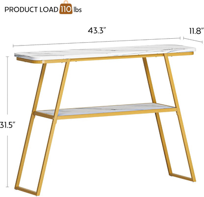 Dland Lounge Living Room Hallway Entryway Console Table