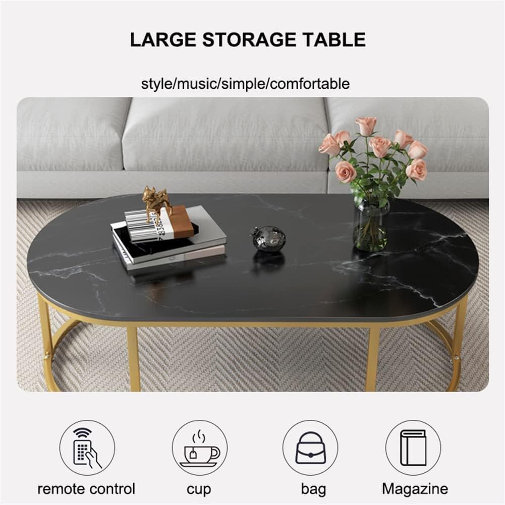 Modern Oval  Luxury Center  Table Set for  Living Room