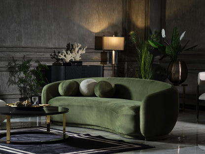 Virsa Elvara Curved Living Set