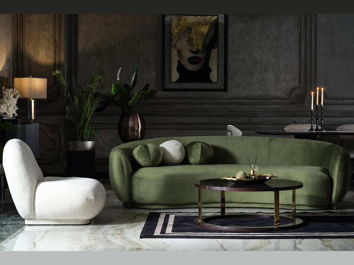 Virsa Elvara Curved Living Set