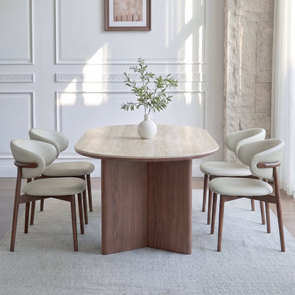 Virsa Aurelia Modern Dining Set