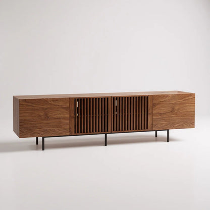 Nordic Slat TV Console