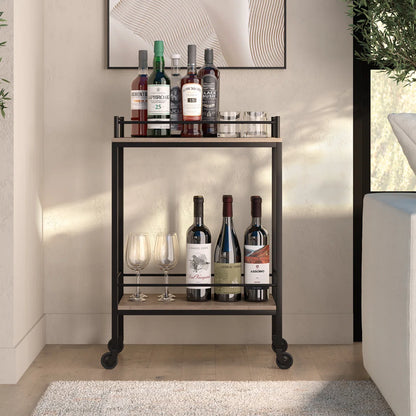Barnes Metal Bar Cart