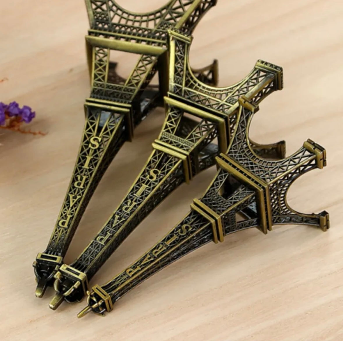 Metal Eiffel Tower For Home & Office Decoration ( 3 pcs set )