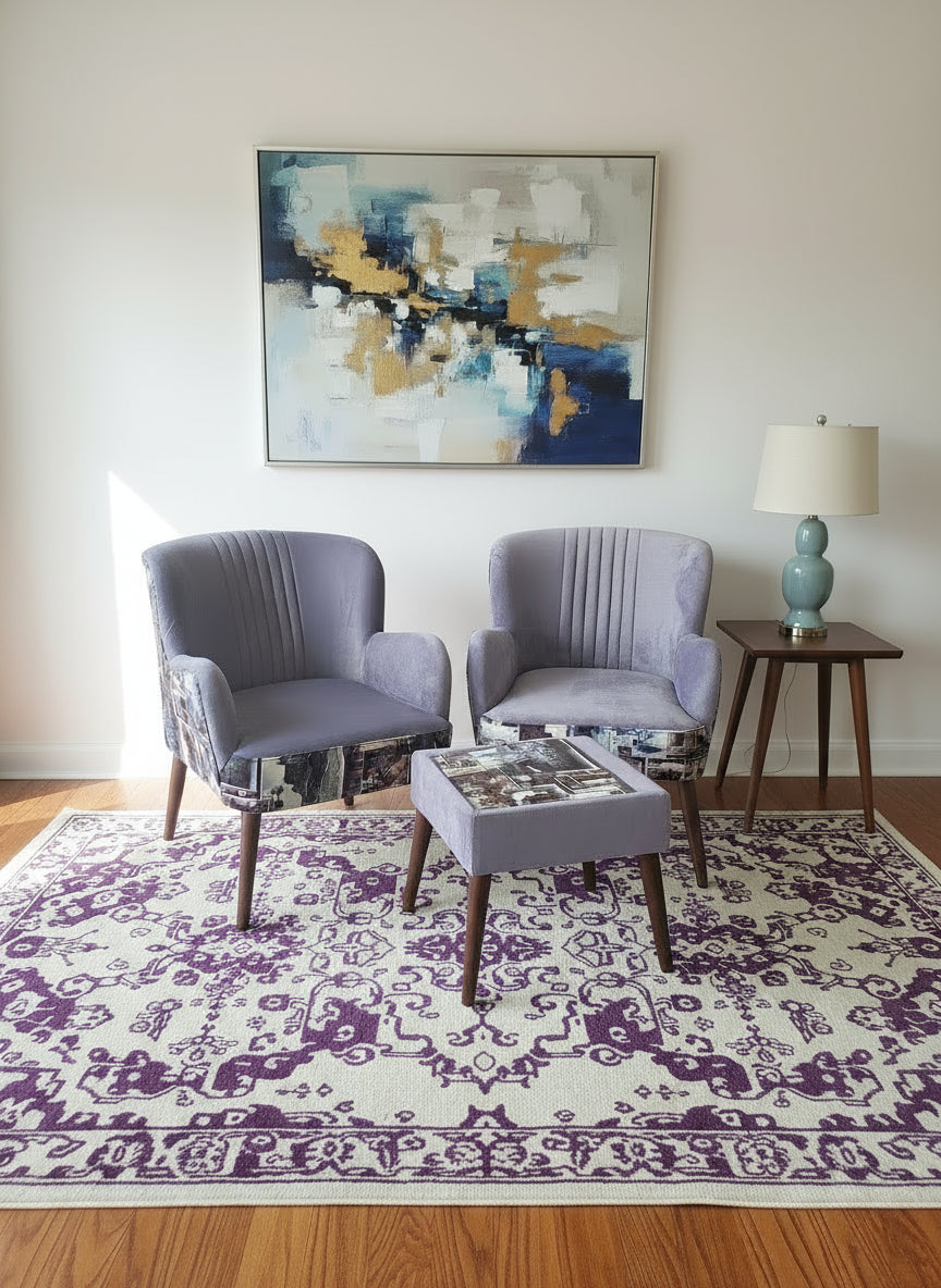 Azure Grey Bedroom Chair