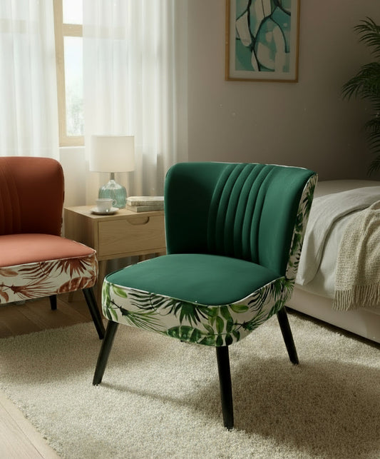 Alfa Green Bedroom Chair
