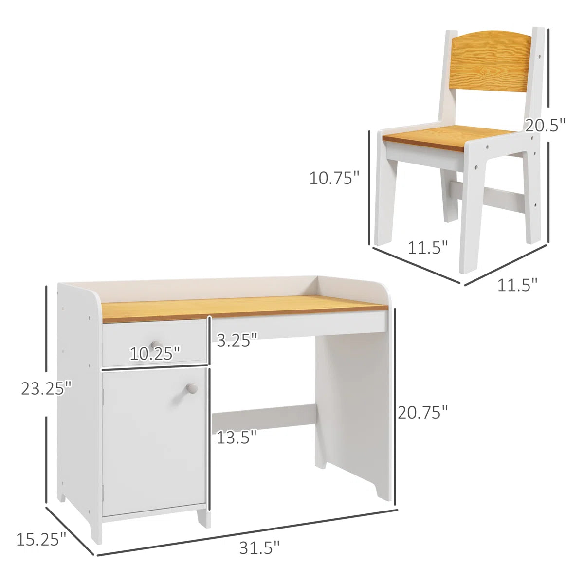 Virsa Kids study Table