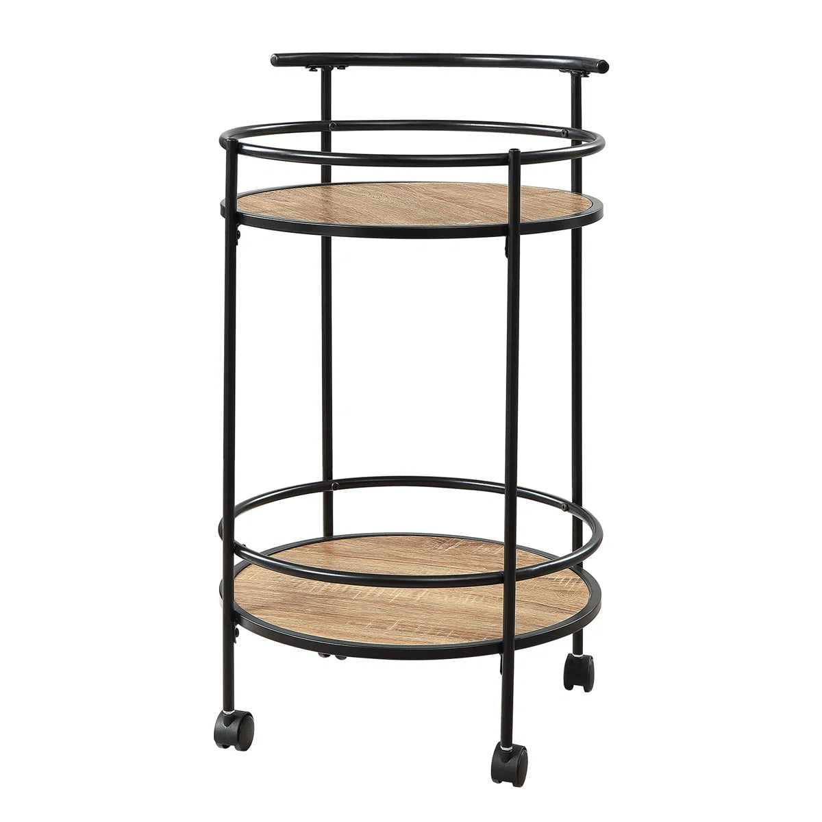Rayfield Metal Serving Bar Cart