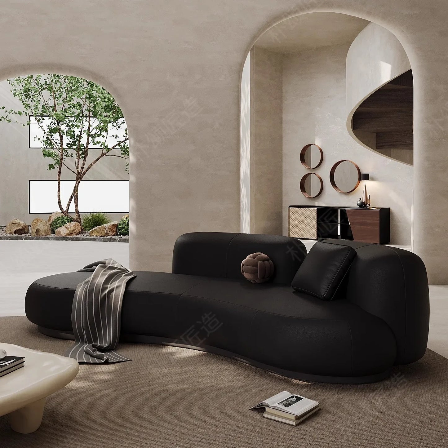 Nordic Curve Lounge Sofa