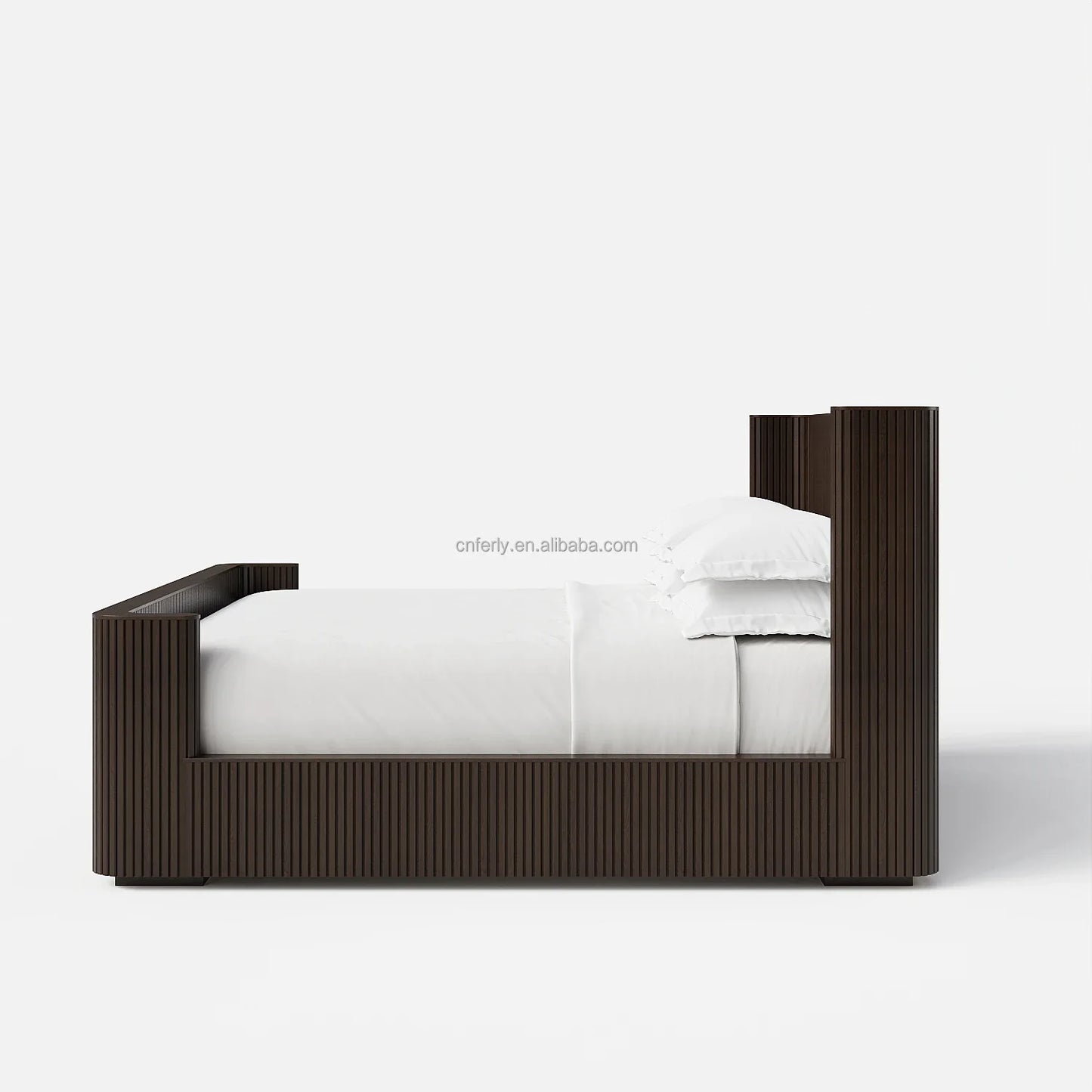 American Classic Oak Bed with Footboard