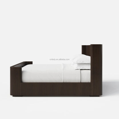 American Classic Oak Bed with Footboard