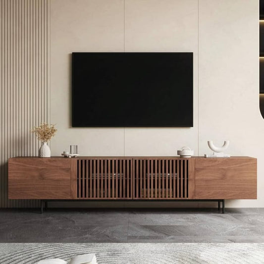 Nordic Slat TV Console