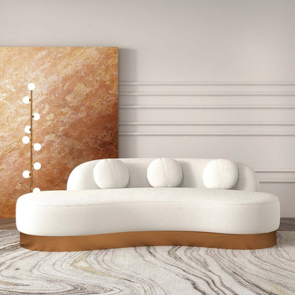 Britney curved sofa