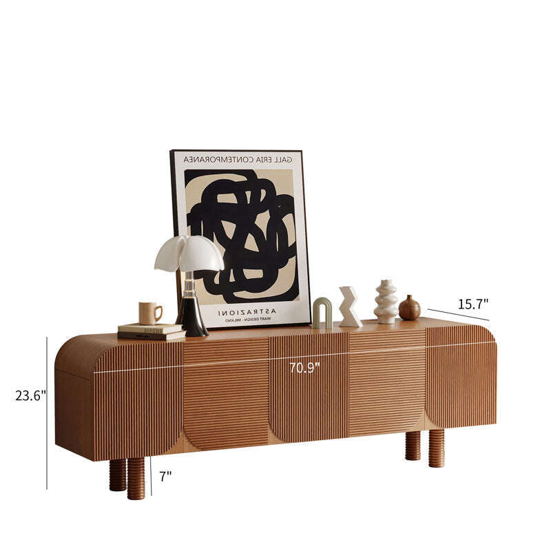 Anayla 71" media console Home Virsa