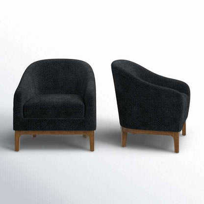 Barrel backrest chairs