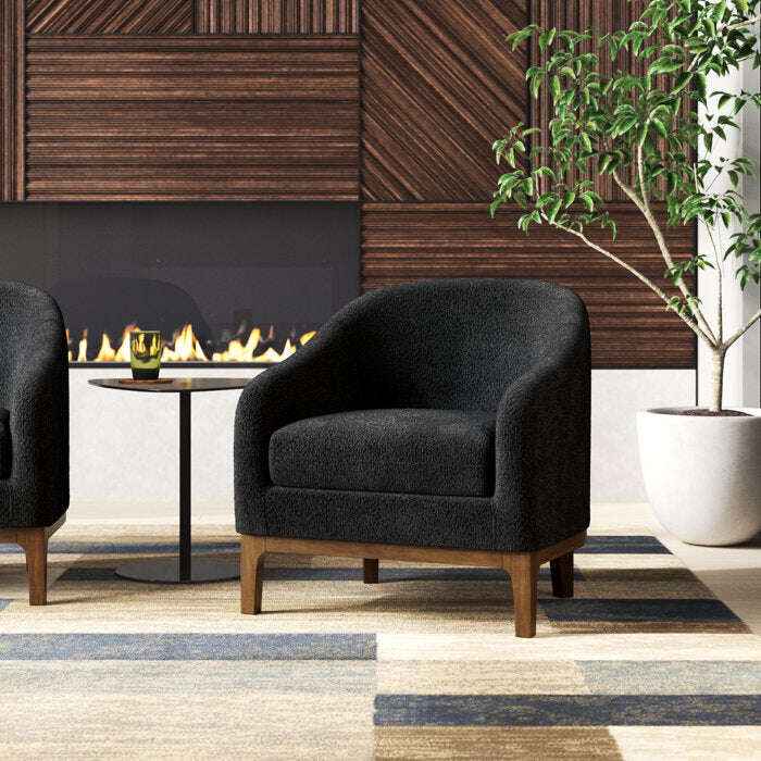 Barrel backrest chairs