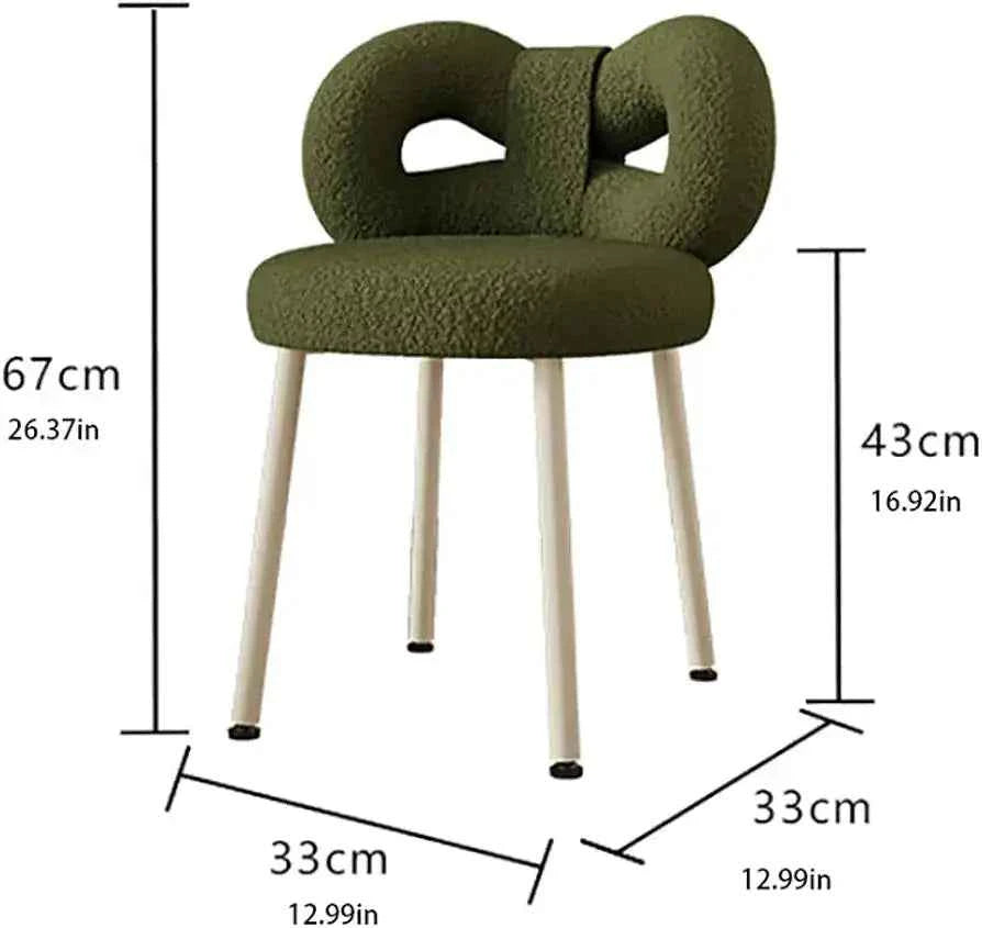 Bow vanity chair