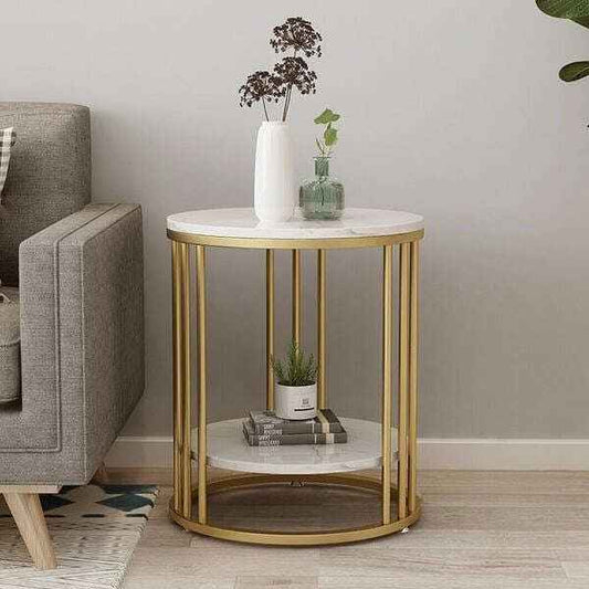Coffee table/side table/ nesting table with metal stand for home, living room