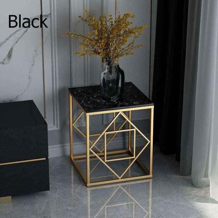 Coffee table/side table/ nesting table with metal stand for home, living room