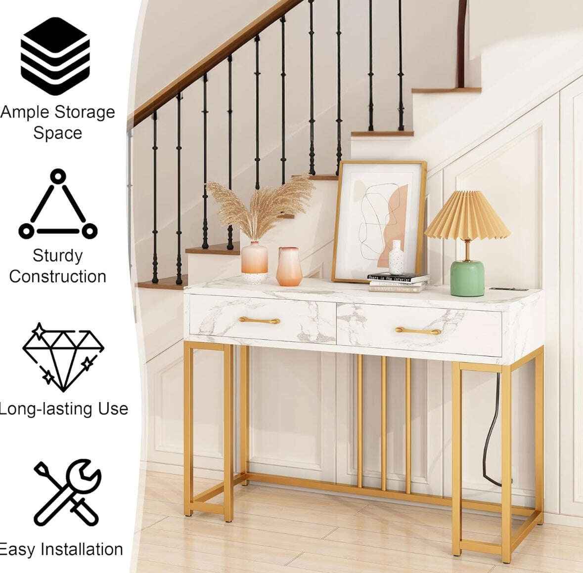 Console Table Entryway Table Hallway Table With Drawer