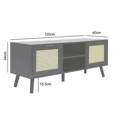 Crave rattan tv rack